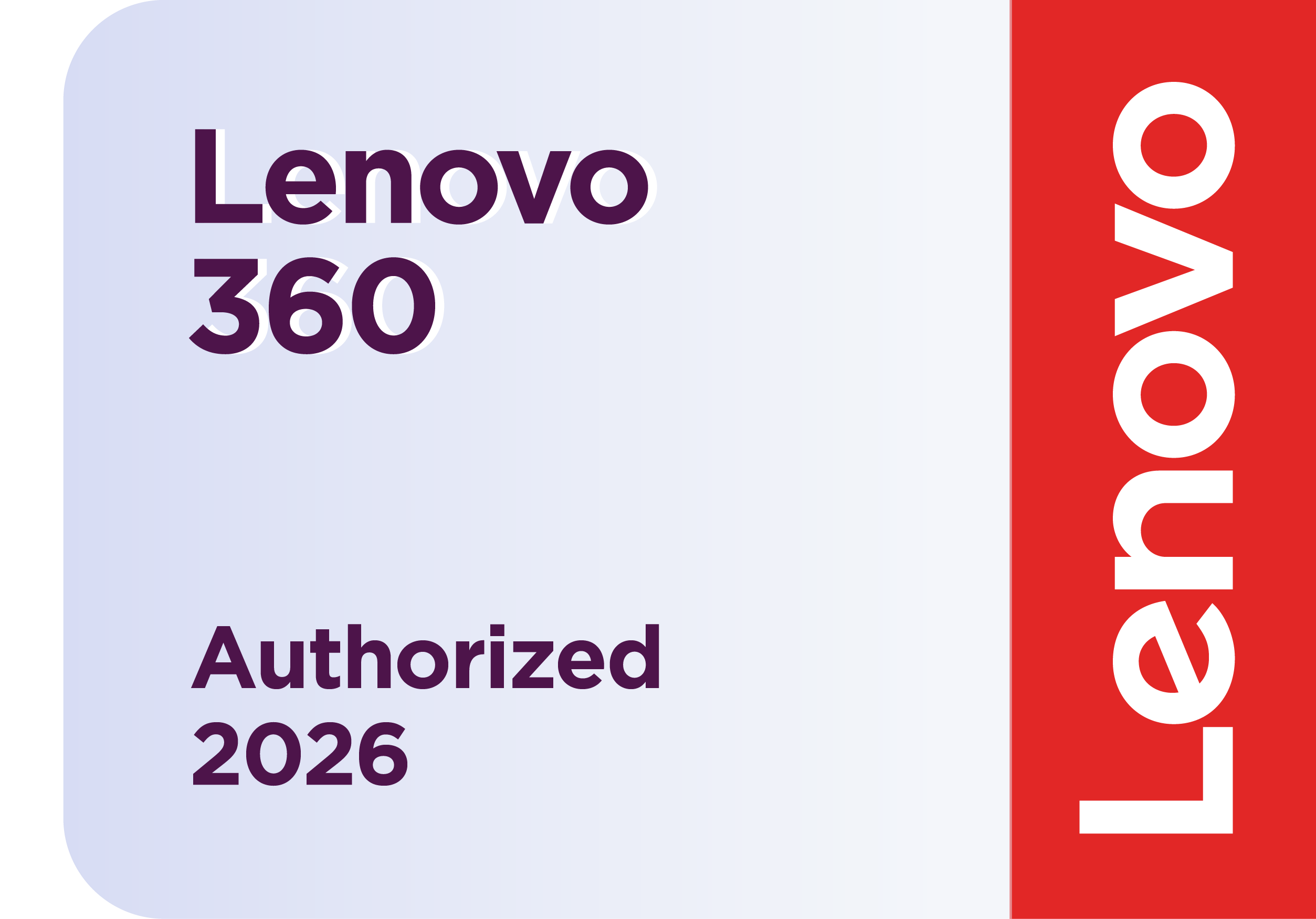 Lenovo 360 Authorized 2026 emblem