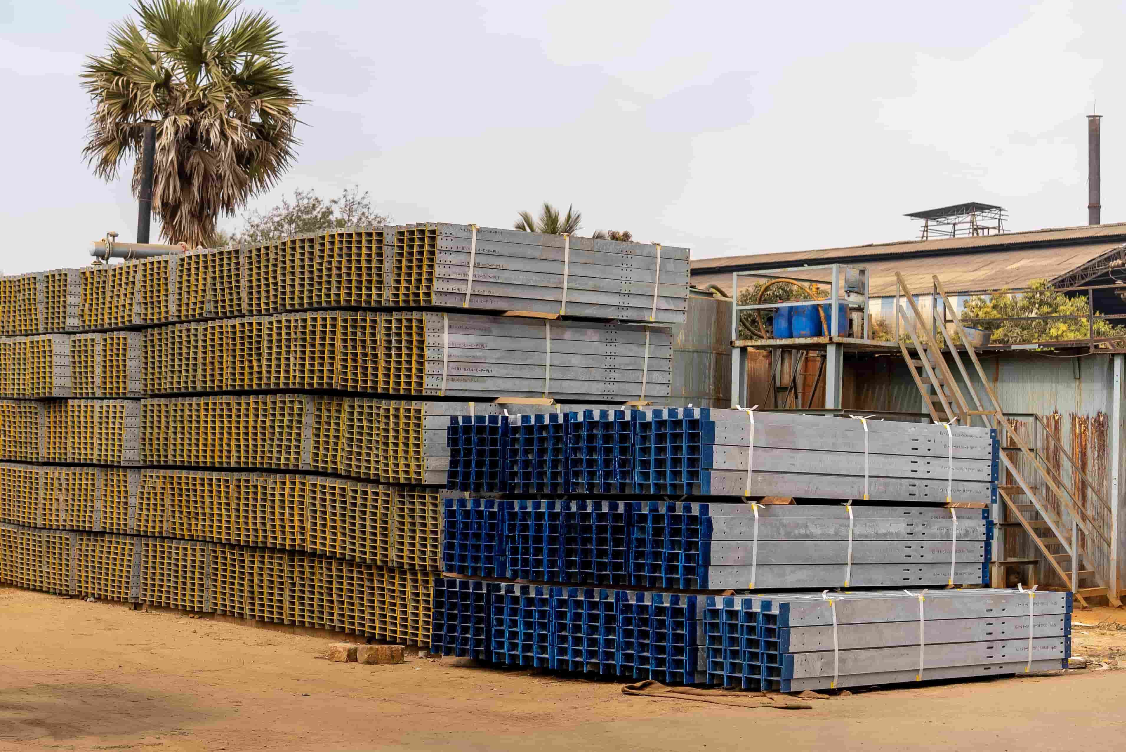 Warehouse records being checked against physical stock during investigation